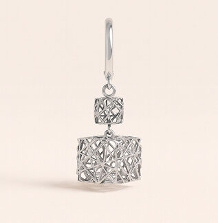 Серьги silver box